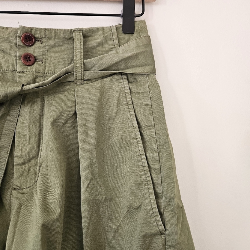Alex Mill Olive Green Cotton Expedition Shorts - Picture 9 of 13